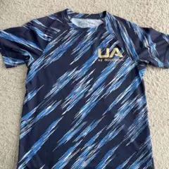 Under Armour HEATGEAR Tシャツ YLG ネイビー