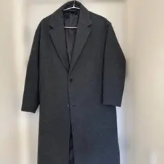 ZARA グレー ロングコート xs