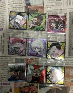 セミコンプ9枚　HUNTER×HUNTER シール×ウエハースvol.8