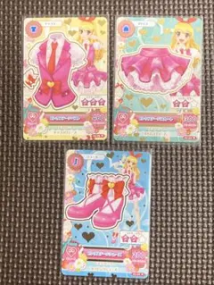 アイカツカード　ピンクステージ