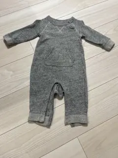 GAP グレー ロンパース 長袖