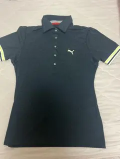 PUMA ゴルフ レディース ポロシャツ ブラックのサムネイル