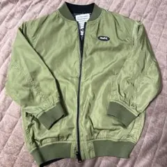 x-girl MA-1 ブルゾン　カーキ　130cm