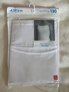 UNIQLO AIRism キャミソール 130 ホワイト