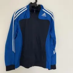 adidas トラックジャケット ブルー ネイビー