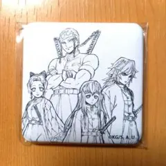 鬼滅の刃 ダイニング 第五期 お楽しみくじ スクエア缶バッジ 柱 22話