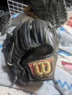 4月限定価格】Wilson 野球グローブ 黒 レザー Very Proud - メルカリ
