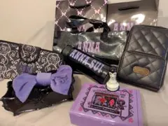 ANNA SUI 雑貨　8点セット＋ブランドバッグ2枚