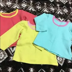９０㎝ 女の子 肌着 ３枚 ☆長袖