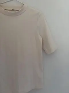 AuieF リブ 半袖Tシャツ オフホワイトのサムネイル