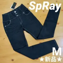 新品★SpRay【スプレイプレミアム】ストレッチハイウェストスキニー デニム Mのサムネイル