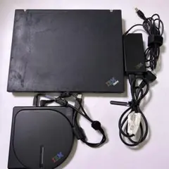 動作品 ビンテージ IBM ThinkPad X40 背面傷あり オマケ付きのサムネイル