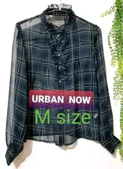 《美品》シースルーブラウス　Мのサムネイル