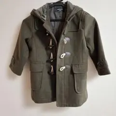 コムサイズム　ダッフルコート　110A　オリーブグリーン
