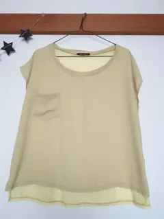 CIAO PANIC カットソー 半袖 ベージュ