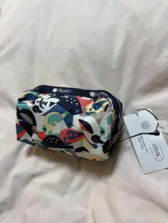 LeSportsac アートプリント ポーチ