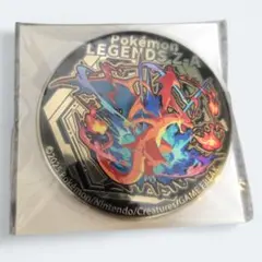 ポケモンレジェンズＺＡ イオン購入特典 オリジナル金バッジ メガリザードンX