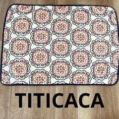 TITICACA ブランケット 花柄