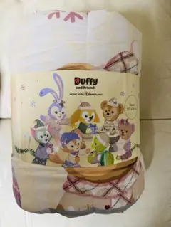 香港ディズニー　ダッフィーフレンズブランケット