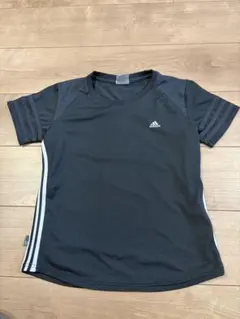 adidas 黒 Tシャツ M