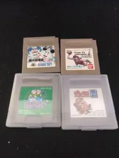 ゲームボーイ ソフト 4点セット