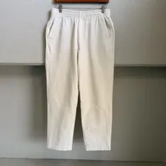 【UNIQLO】イージーアンクルパンツ（コットン）オフホワイト Mサイズ