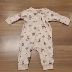 H&M 動物柄ロンパース 62cm