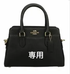 美品✨COACH ハンドバッグ ブラック