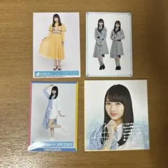 日向坂46 オフィシャル写真 4枚セット　上村ひなの　佐々木美玲
