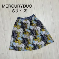【値下げしました】マーキュリーデュオ MERCURYDUO ジャガードスカートS