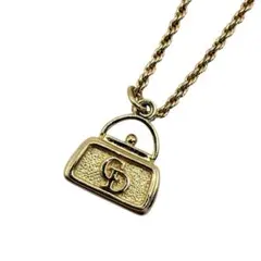 ChristianDior クリスチャンディオール　CD バッグ　ネックレス