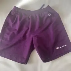 Champion パープル ショートパンツ M