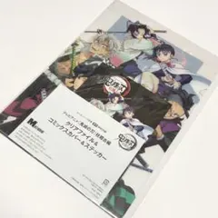鬼滅の刃　柱稽古編　クリアファイル&コミックスカバー&ステッカー