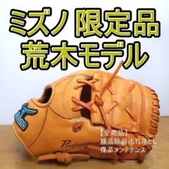 ミズノ MIZUNO 井端弘和モデル 限定カラー 良品 内野用 軟式グローブ