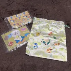 ポケモン 巾着袋とポーチセット