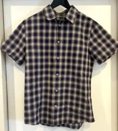A.P.C アーペーセー 半袖チェックシャツ