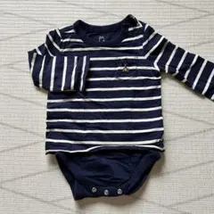 baby GAP ロンパース 6-12ヶ月 ネイビー 70cm