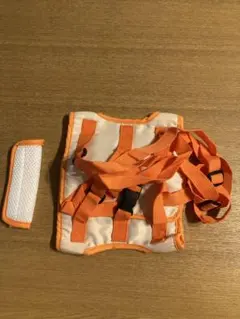 오렌지 미디엄 도그 케어 하네스 XL