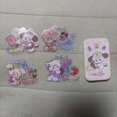 【スフレ】 mikkoすらいどきゃん、一番くじ　シール4枚セット