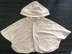 ベビー ポンチョ ケープ　コムサイズム　春　薄手