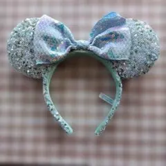 ミニーちゃんスパンコールカチューシャ