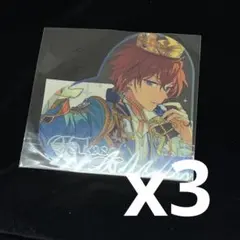朱桜司 続夢 ハート クリアカード 中国 あんスタ　3枚