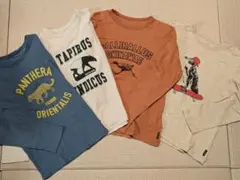 GITA 長袖Tシャツ 130cm 4枚セット