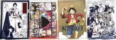 ONE PIECE クリアファイル 4枚　まとめ売り