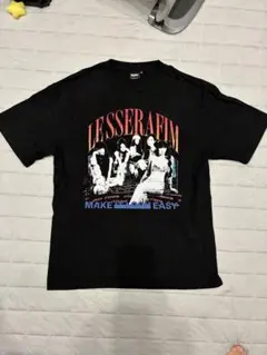 Le Sserafim ルセラフィム コラボTシャツ peaches Lサイズ - メルカリ