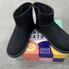 ボアスエード調レディースブーツ