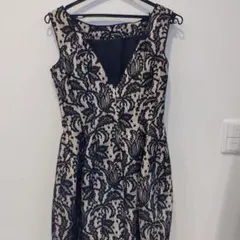 【ZARA】刺繍レースワンピース
