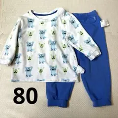 ユニクロ モンスターズインク ベビー 長袖 パジャマ 80 男の子 女の子