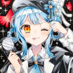 橘シェリー 魔法少女ノ魔女裁判 まのさば イラスト 色紙