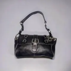 【 00s archive sholder bag 2way y2k 】 00s【archive】 Y2K GOLD shoulder bag 平成 - メルカリ